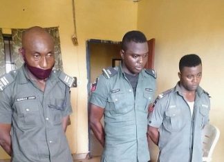 Police dismiss three officers for alleged extortion