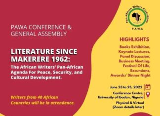 DELEGATES AND WRITERS TO ARRIVE IBADAN AS PAWA CONFERENCE KICK-STARTS