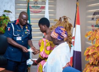 KUJE ATTACK: FAMILY OF SLAIN NSCDC PERSONNEL GETS ₦2.8M