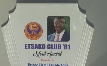 40TH Anniversary: Etsako club 81 honours Agba, others