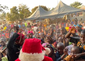 THE SPICE OF CHRISTMAS: AHMED DINES WITH THE VULNERABLE IN HER COMMUNITY