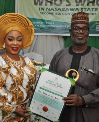 Ahmed joins Nasarawa State Hall of Fame